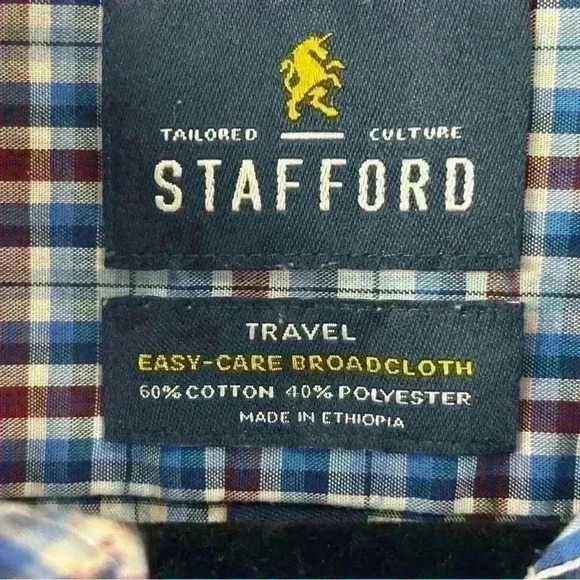 Easy Care Broadcloth Business Casual Button Down - Picture 4 of 6